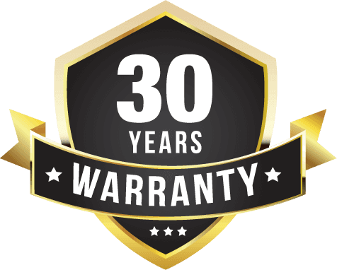 30 Year Warranty