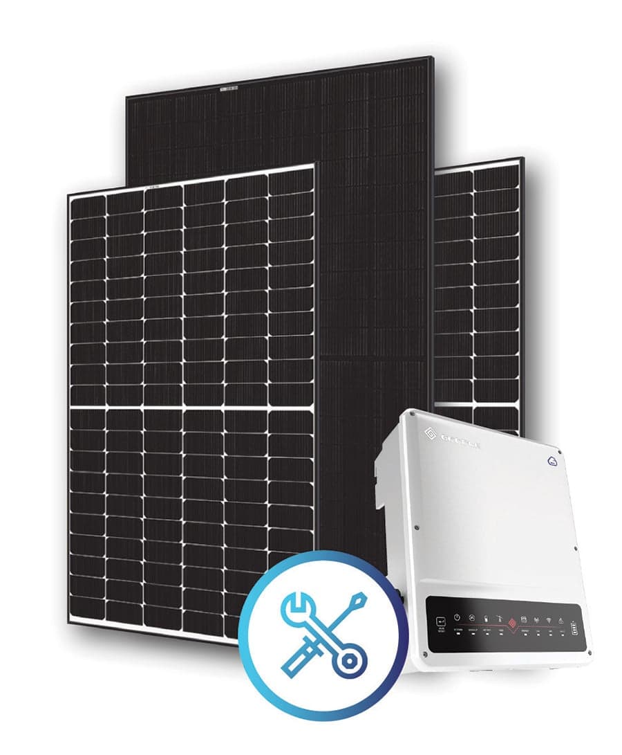 Solar panels and inverter