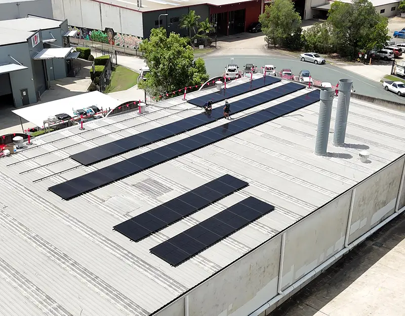 Commercial Solar Installation
